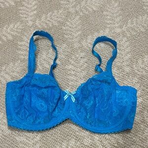 PrimaDonna Blue Lace Underwire Bra NWT